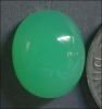 CHRYSOPRASE CABOCHON TOP QUALITY (AUSTRALIA) � 10 X 12 MM.